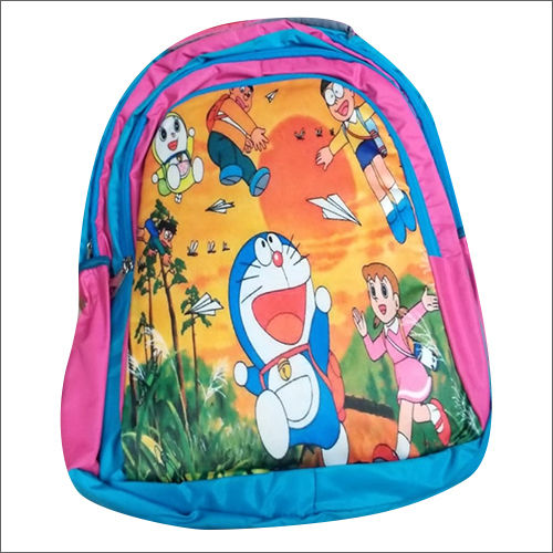 Kids Doremon Cartoon School Bag