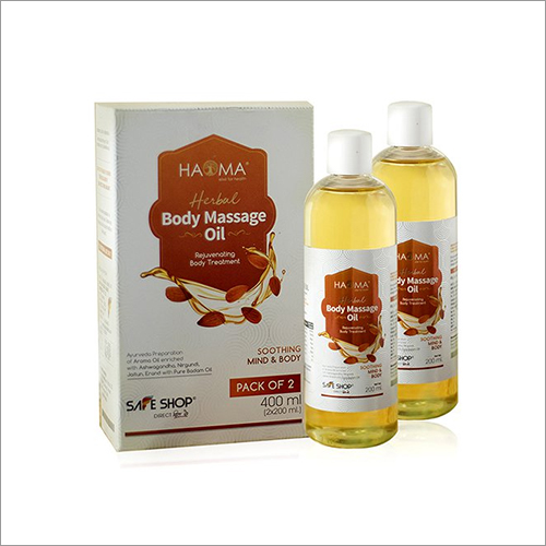 Body Massage Oil Pack Of 2