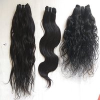 Indian Body Wave Extensions Machine Wefts Hair