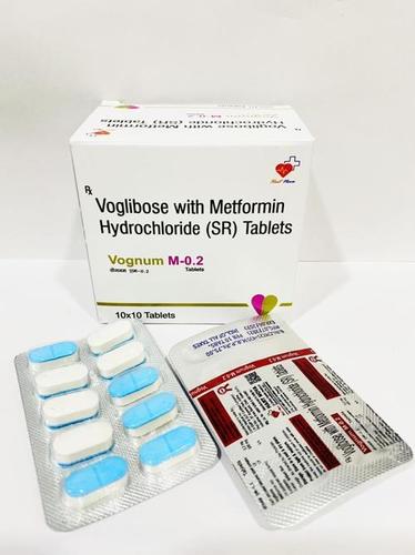 Anti-diabetic medication Glimepiride + Metformin + Voglibose Tablets