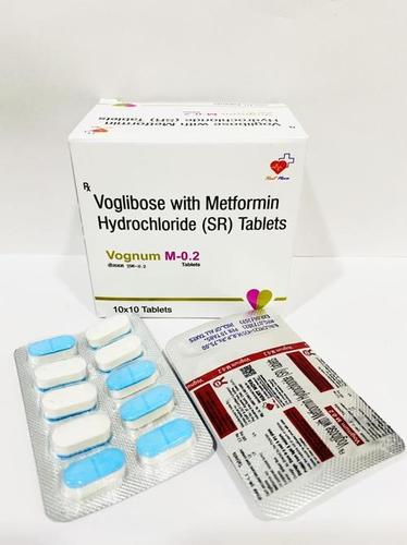 Voglibose Glimepiride And Metformin Hydrochloride SR Tab