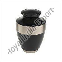 Black Brass Urn