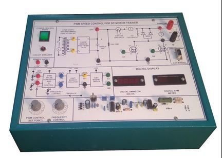 PWM SPEED CONTROL OF DC SERIES MOTOR (CHOPPER MOTOR CONTROLLER TRAINER) SCOPE OF LEARNING: