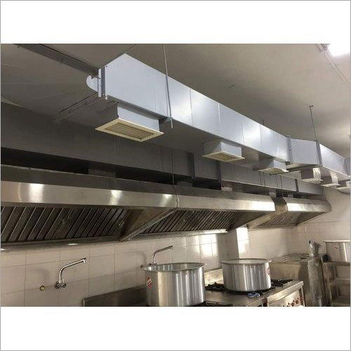 Cafeteria Kitchen Exhaust Duct