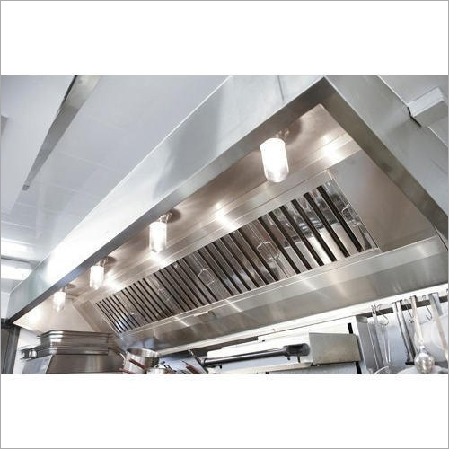 Stainless Steel Rectangular Kitchen Hood