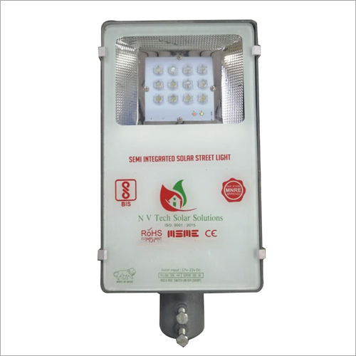 White Semi Integrated Solar Street Light