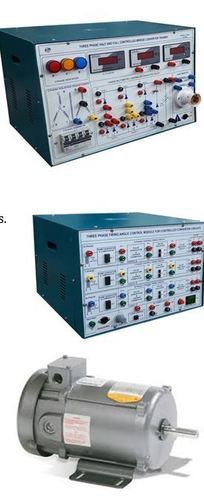 SPEED CONTROL OF SEPARATELY EXCITED DC MOTOR USING THREE  PHASE DUAL CONVERTER TRAINER