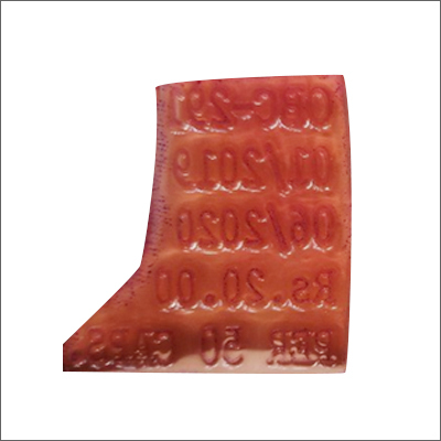 Pharmaceuticals Label Batch Rubber Stereo