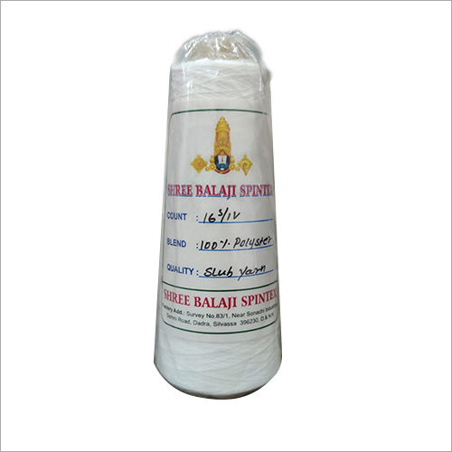 White Polyester Yarn