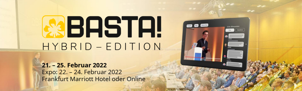 BASTA Spring 2022 - Multi-Day Hybrid Tech Conference, .NET Cloud Agile DevOps Innovation