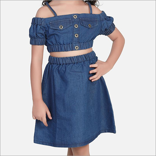 Girls Off Shoulder With Short Skirt