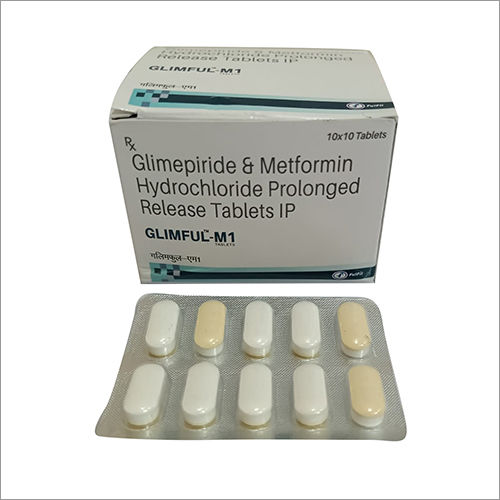 Glimepiride And Metformin Hydrochloride Prolonged Release Tablets Ip