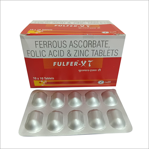 Ferrous Ascorbate Folic Acid And Zinc Tablets By FULFIL HEALTHCARE PVT. LTD.