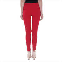 Ladies Red Jegging