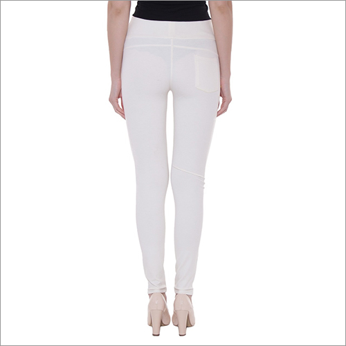 Ladies White Jegging