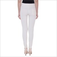 Ladies White Jegging