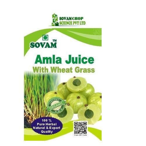 Organic Amla Wheatgrass Juice