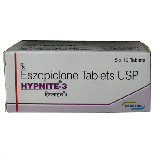 HYPNITE-3 Eszopiclone Tablets By NILPANKH PHARMACEUTICALS LLP