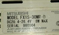 MITSUBISHI PROGRAMMABLE CONTROLLER FX1S-30MR-D