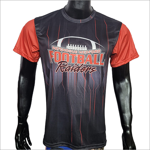 Mens Printed Polyster Micro T Shirt