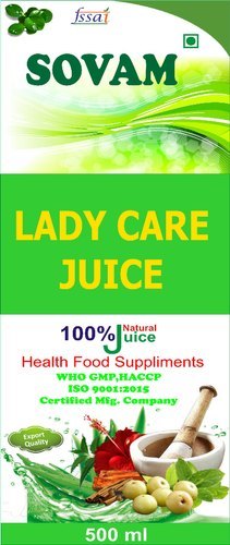 Lady Care Juice - Organic Blend, Infused with Vitamins and Antioxidants for Enhanced Wellness