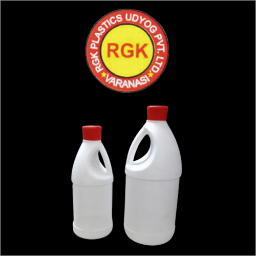 White HDPE Plastic Cleaner Bottle