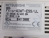 MITSUBISHI PROGRAMMABLE CONTROLLER FX1N-40MT-ESS/UL