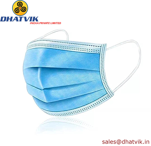 Blue 3 Ply Disposable Medical Mask