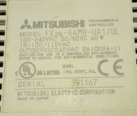 MITSUBISHI PROGRAMMABLE CONTROLLER FX2N-64MR-UA1/UL