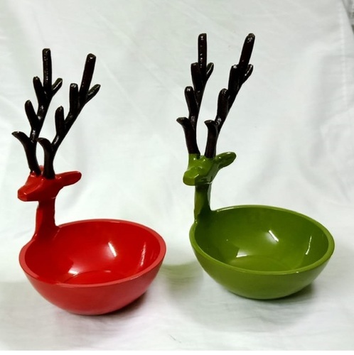 DEER CANDLE WITH TWO DIFFERENT COLOUR CHURCH SUPPLIES