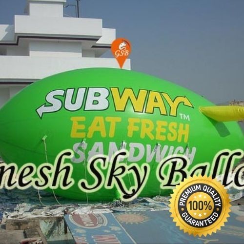 Subway Advertising Sky Balloon
