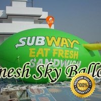 Subway Advertising Sky Balloon