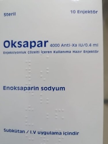 Oksapar 4000 Anti-xa 0.4 Ml