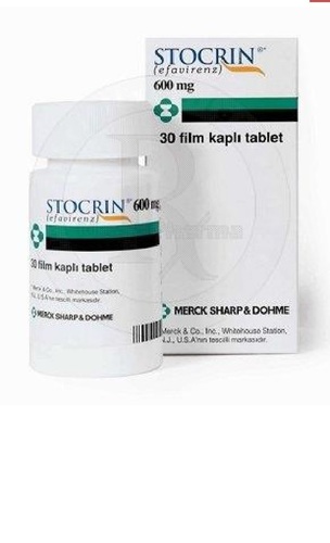 Stocrin 600 Mg 30 Tablets