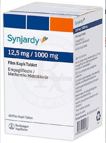 Synjardy 12.5 Mg 1000 Mg Tablet At Best Price In Istanbul | Ekinoks ...