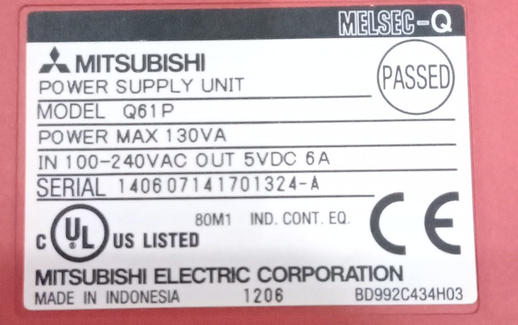 MITSUBISHI Power Supply Module Q61P