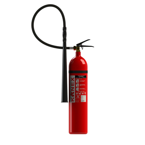 4.5 kg Co2 Portable Fire Extinguisher Squeeze grip