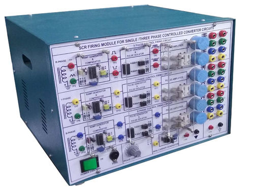 SCR SINGLE AND THREE PHASE HALF-FULL CONTROLLED BRIDGE CONVERTER