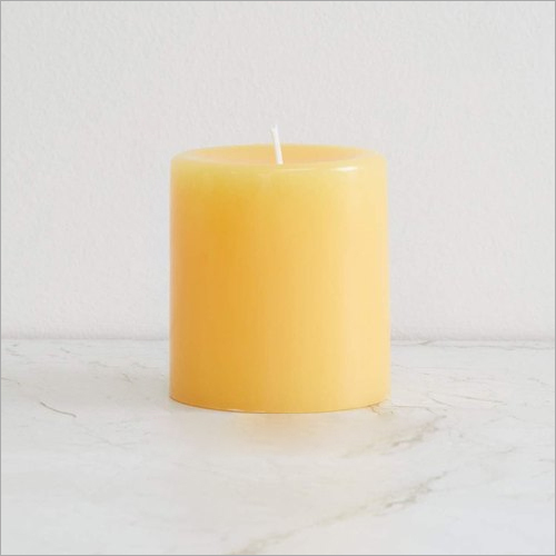 Yellow Murano Collection Scented Candles