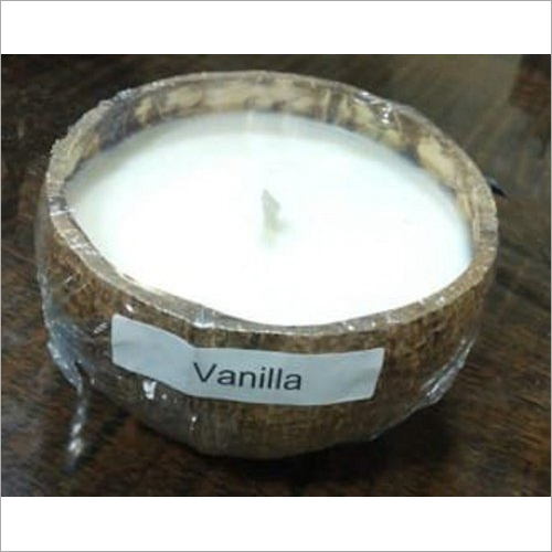 Vanilla Aroma Coconut Bowl Candle