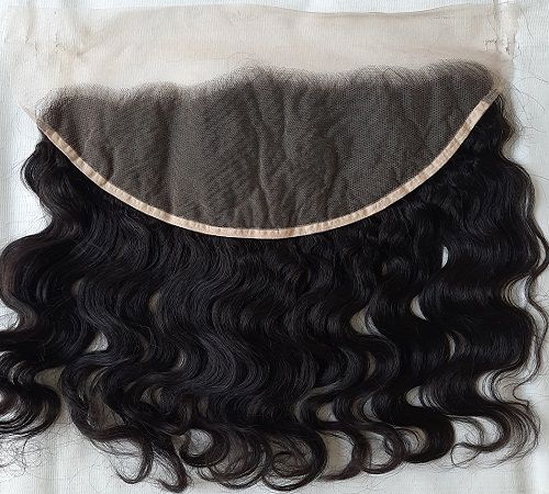 Brazilian Virgin Straight Hair With Swiss transparent Lace Frontal