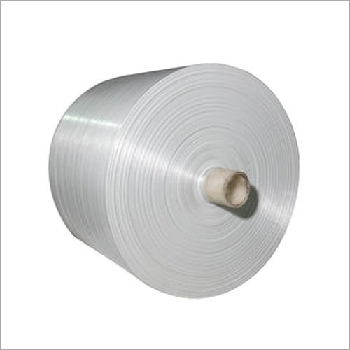 Natural Transparent PP Woven Fabric Roll - Woven White Color | High Tenacity PVC Coated Tear Resistant