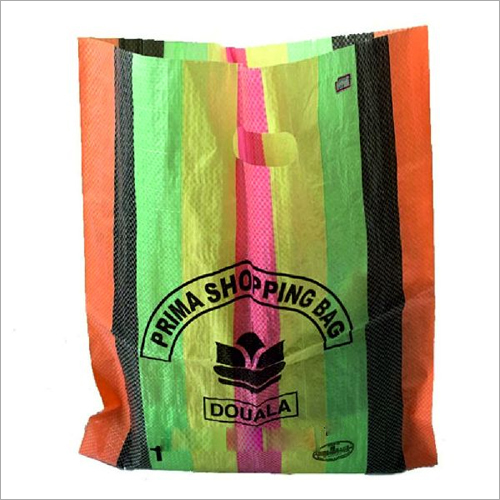 PP Woven Colorful Threaded Sack Bag