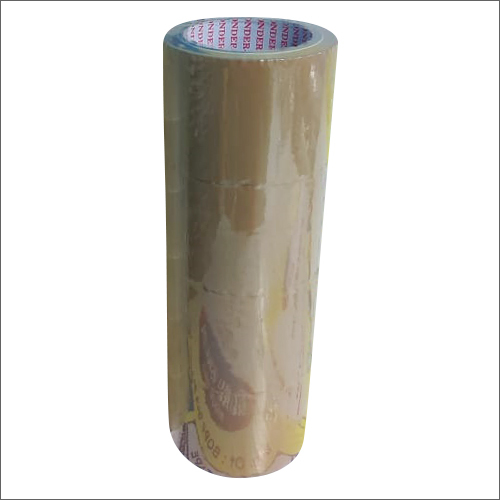 BOPP Adhesive Tape - BOPP, 12 Rolls per Box, Brown Color, Single-Sided, Pressure Sensitive, Ideal for Packing and Sealing Applications