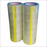 Cello Transparent Tape - Bopp Material, 12 Rolls Per Box, Transparent Color | Pressure Sensitive Adhesive, Eco-friendly, Heat Resistant, Smooth Texture