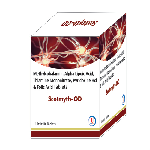 Methylcobalamin Alpha Lipoic Acid Thiamine Mononitrate Pyridoxine HCL and Folic Acid Tablets