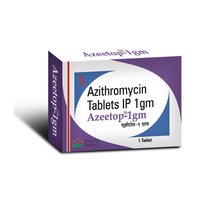 Azithromycin tablet I.P. 1gm (Azeetop)