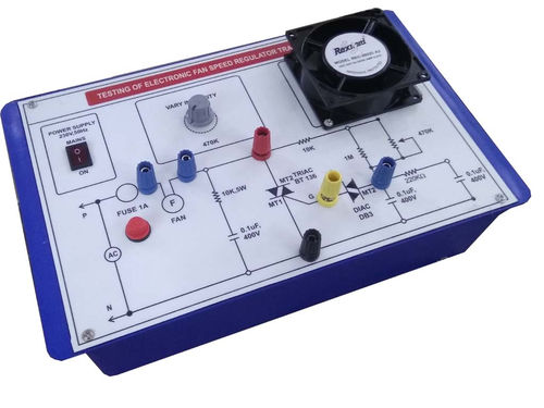 SINGLE PHASE AC FAN SPEED  CONTROL BY TRIAC-DIAC