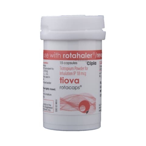 Tiotropium powder of inhalation IP 18 mcg