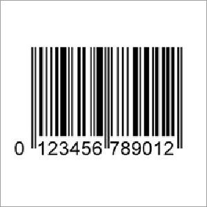 Black Garment Barcode Labels